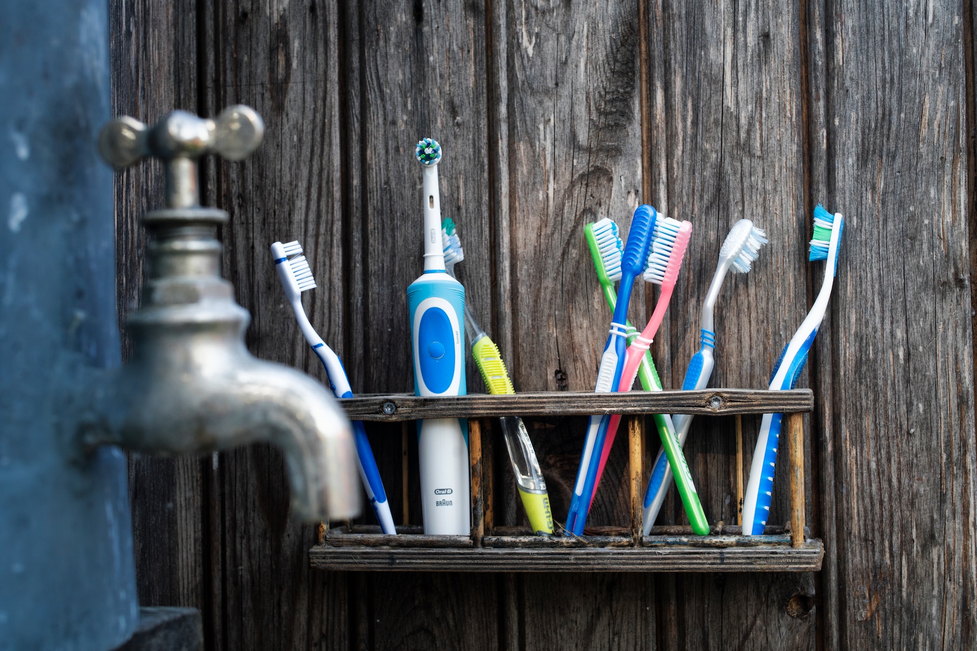 many kinds of toothbrushes on a shelf -finding the right toothbrush